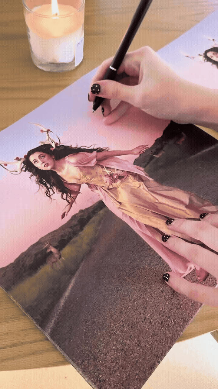 Tales of a Failed Shapeshifter Signed LP GIF