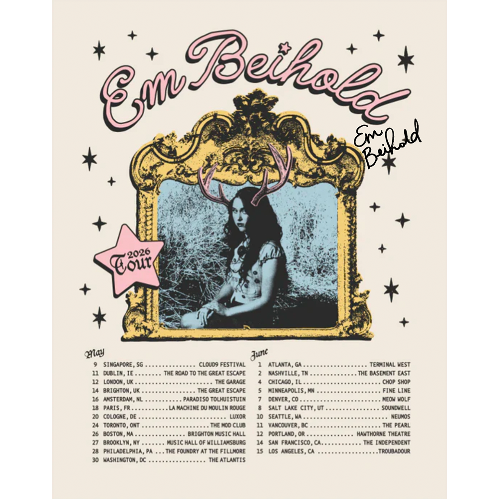 2026 Tour Poster Signed
