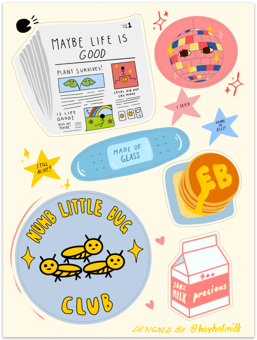 Sticker Sheet 3-Pack Sheet 2