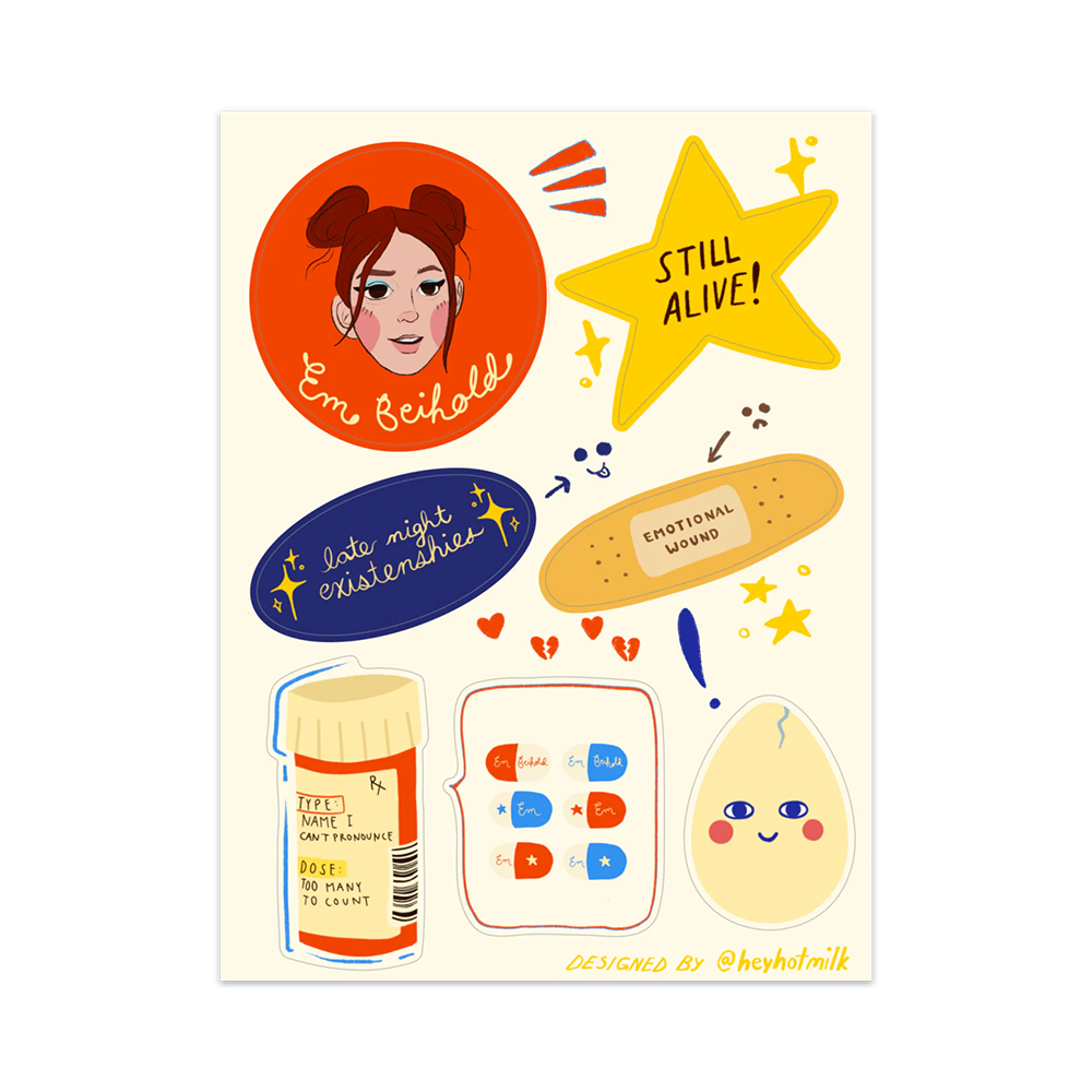 Sticker Sheet 3-Pack 1