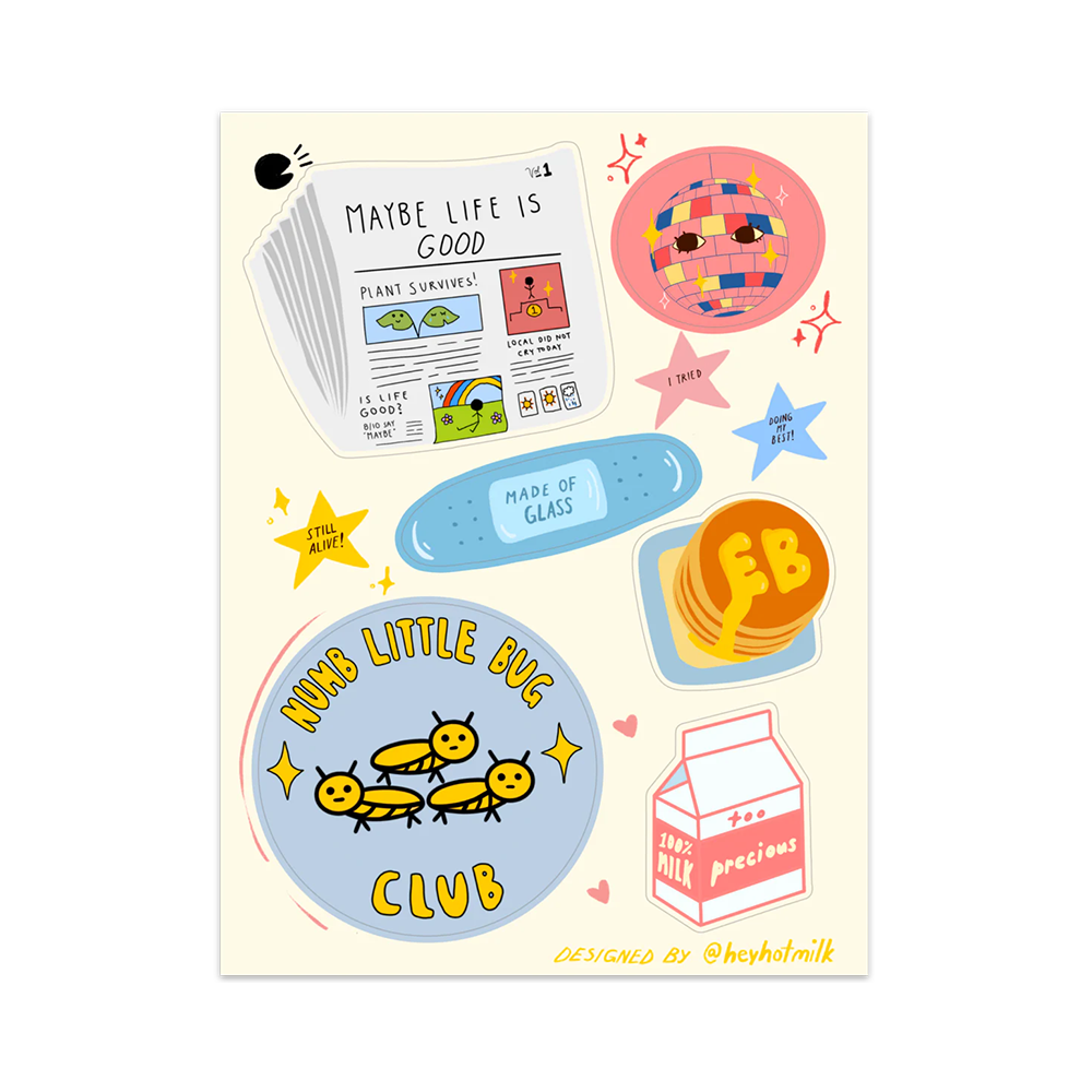 Sticker Sheet 3-Pack 2